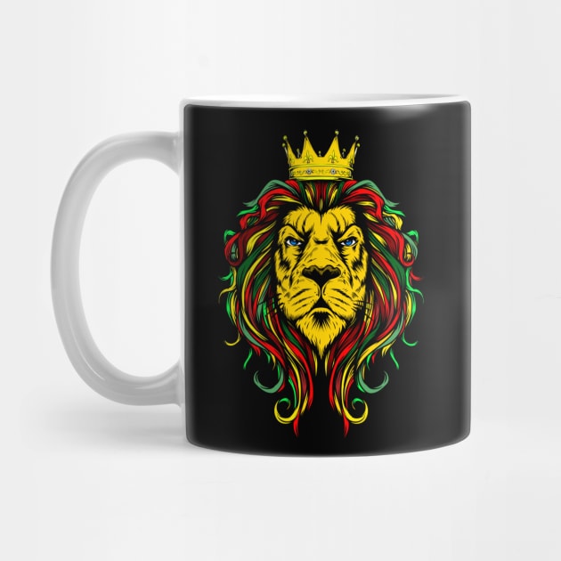 Reggae Rasta Lion by Buy Custom Things